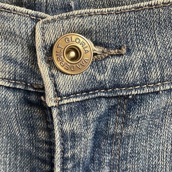 Gloria Vanderbuilt Amanda Style Indigo Blue Jeans Size 8P  Short Vintage - Picture 4 of 12